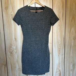 Grey Mini Pencil Dress